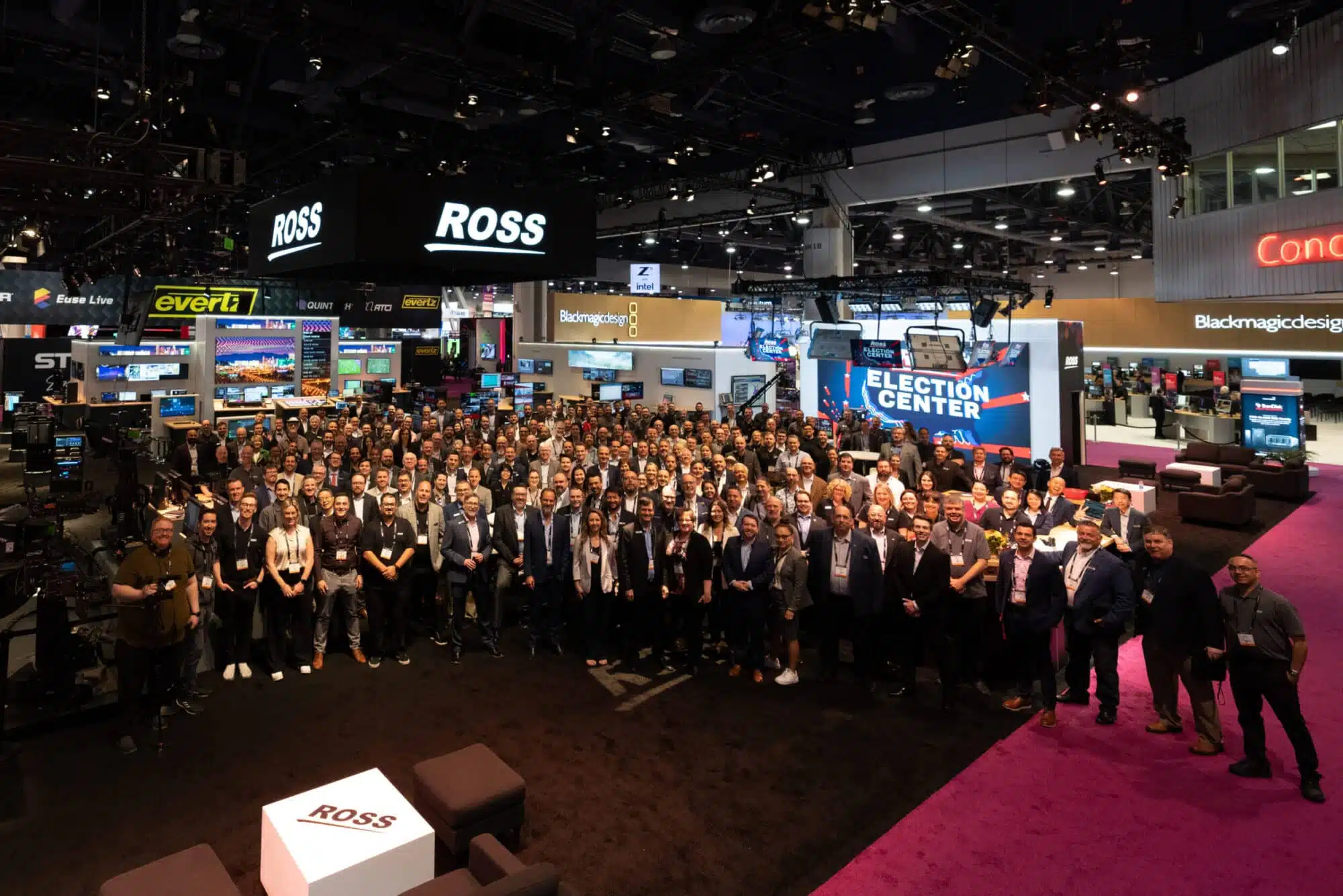 Ross tradeshow photo at NAB 2022