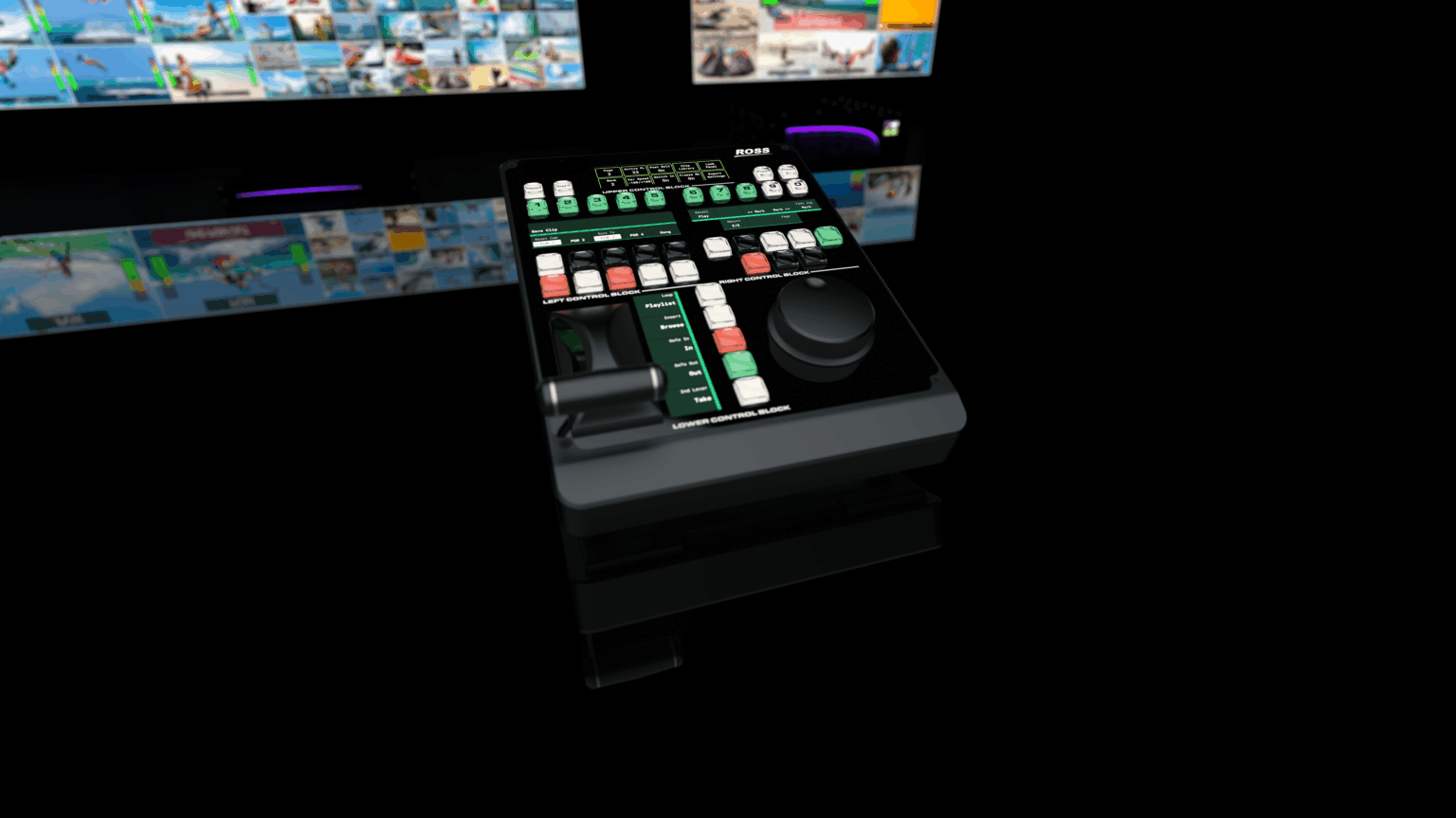 Integrates seamlessly with Ross production workflows and many third-party systems, making it easy to fit into existing live production environments.