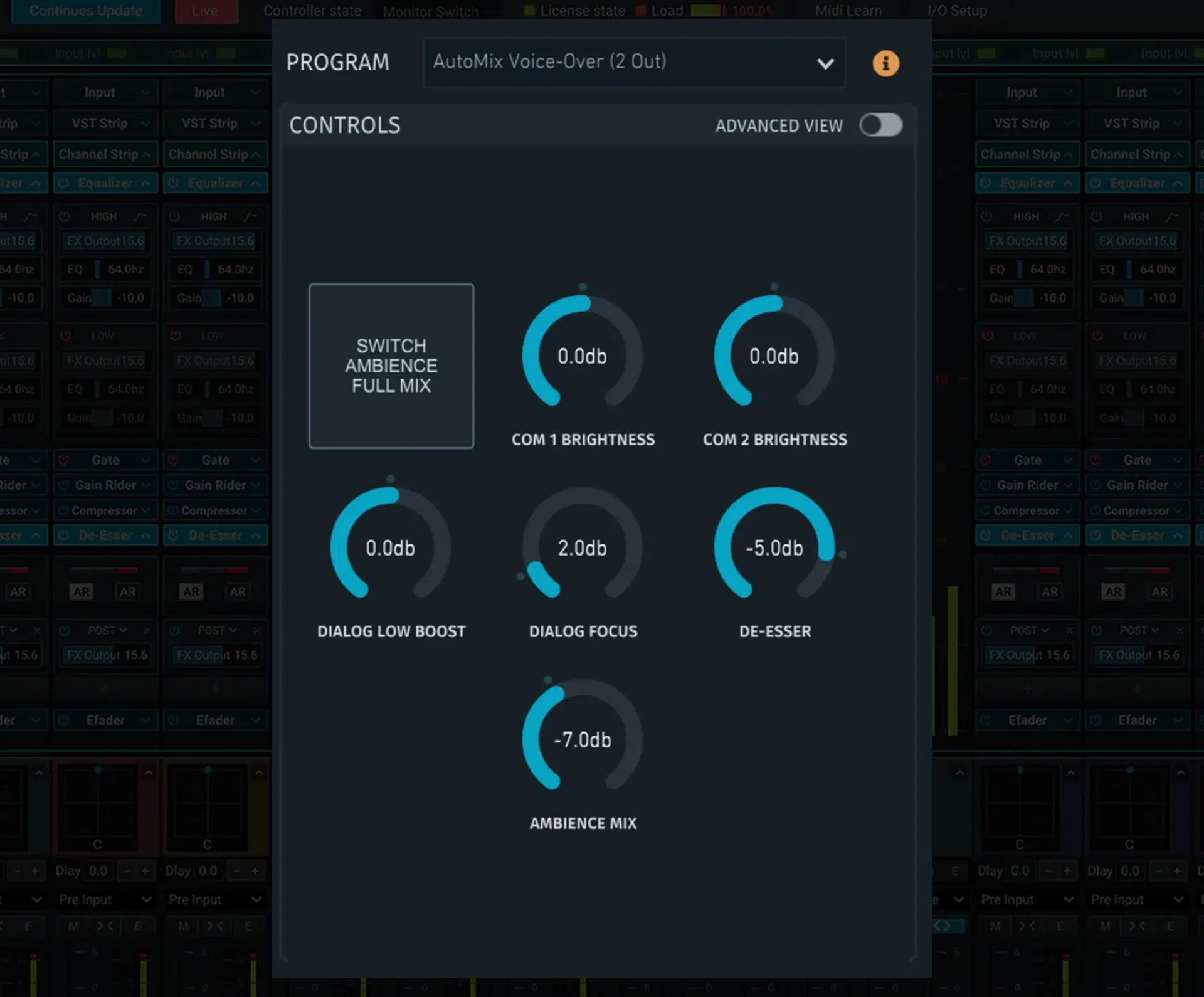 Automatic equalization