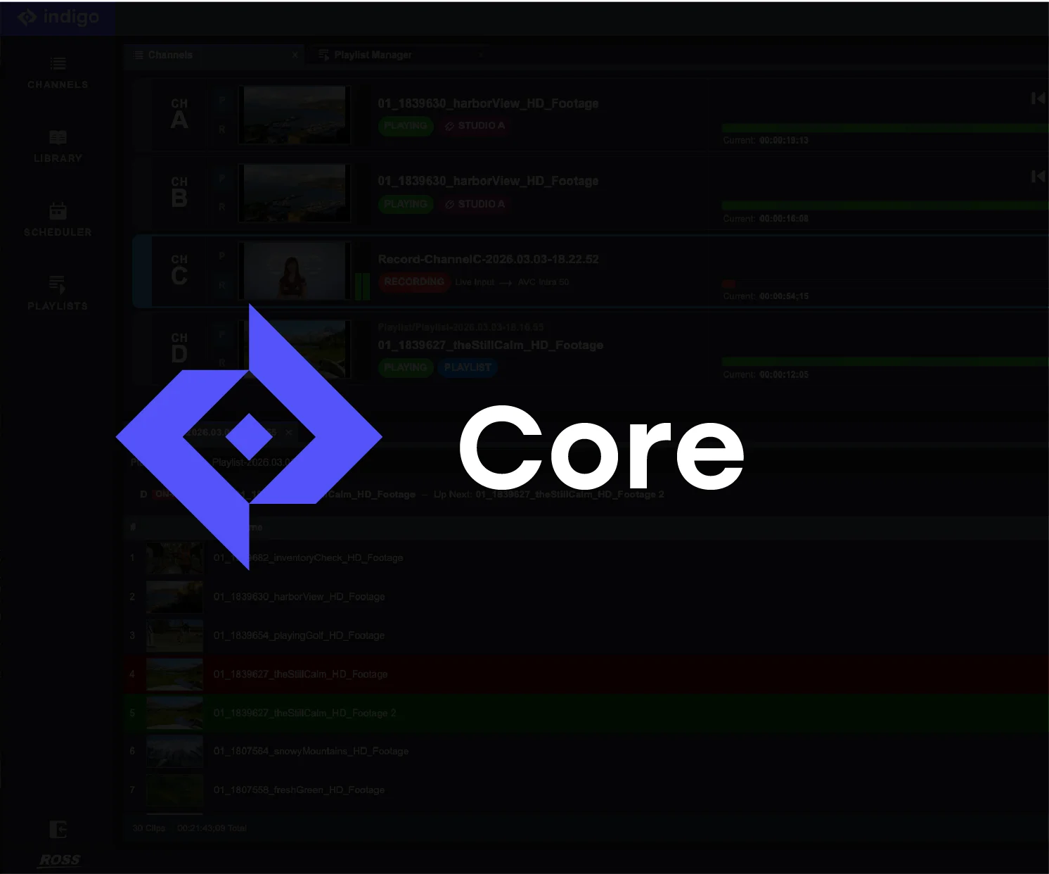 Core: Connect the entire media operation