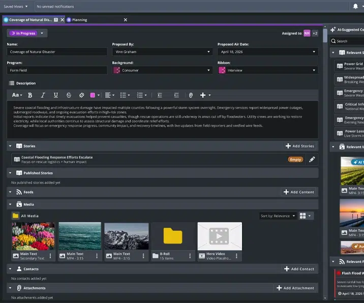 Rich metadata and search