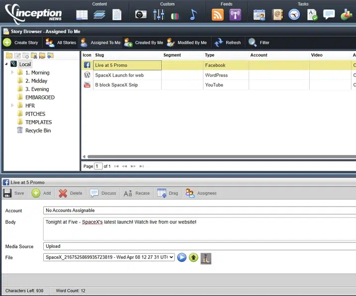 Multi-platform publishing