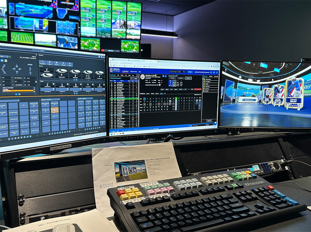 Enable faster operation and centralized control for studio-based virtual production environments. Lucid Studio manages cameras, scenes and workflows while integrating with newsroom systems and production automation.