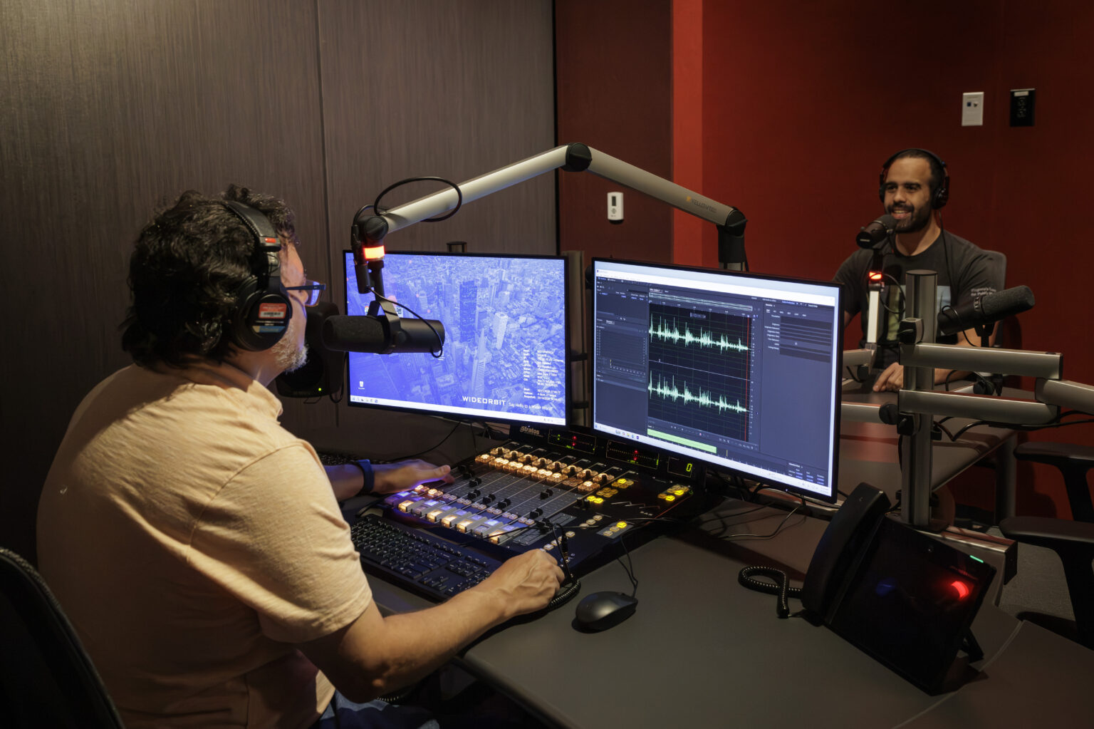 Bridge audio devices to Ross production systems over an AoIP network and point to point SDI, MADI and Analogue connections.