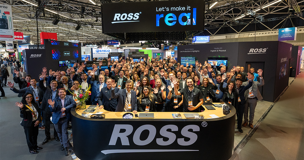 Ross Group Photo at IBC 2025